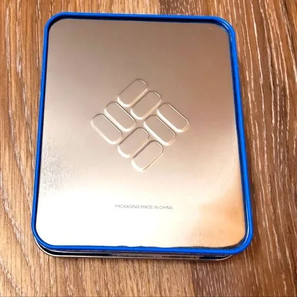 🔥Columbia wallet empty  tin box (blue)🔥 - Picture 10 of 10